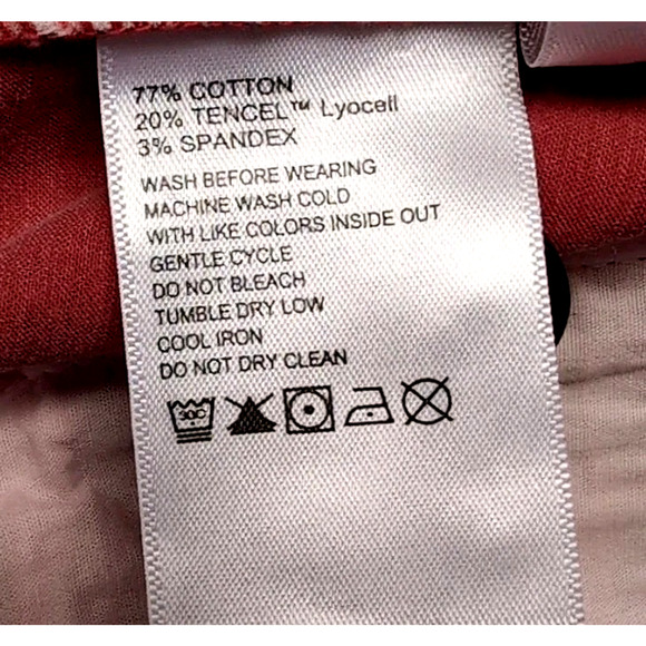 Tommy Bahama Shorts Mens Size 38 Geranium Boracay Stretch Chino Flat Front NEW - Picture 5 of 11